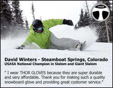 THOR Kevlar Snowboard Gloves